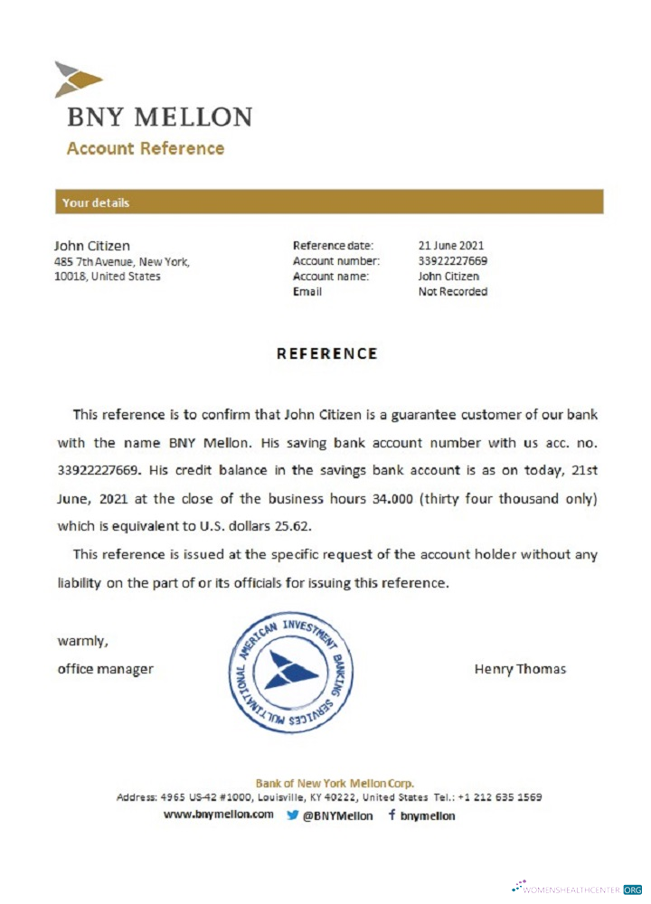 Download USA BNY Mellon reference Photoshop template